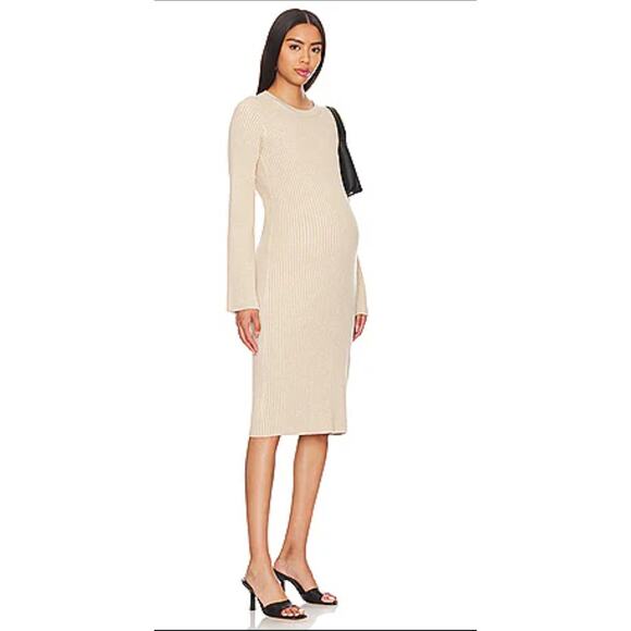HATCH Lydia maternity sweater dress in Sable 4 NwT - Picture 1 of 4